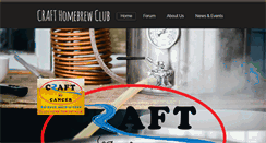 Desktop Screenshot of crafthomebrewclub.com